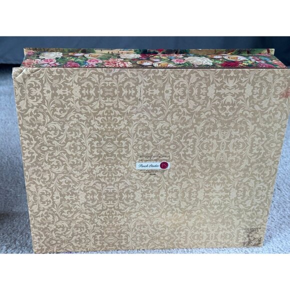 Vintage Punch Studio Eiffel Tower Paris Keepsake Note Card Top Box 15" x 12" x 4 - Picture 7 of 8